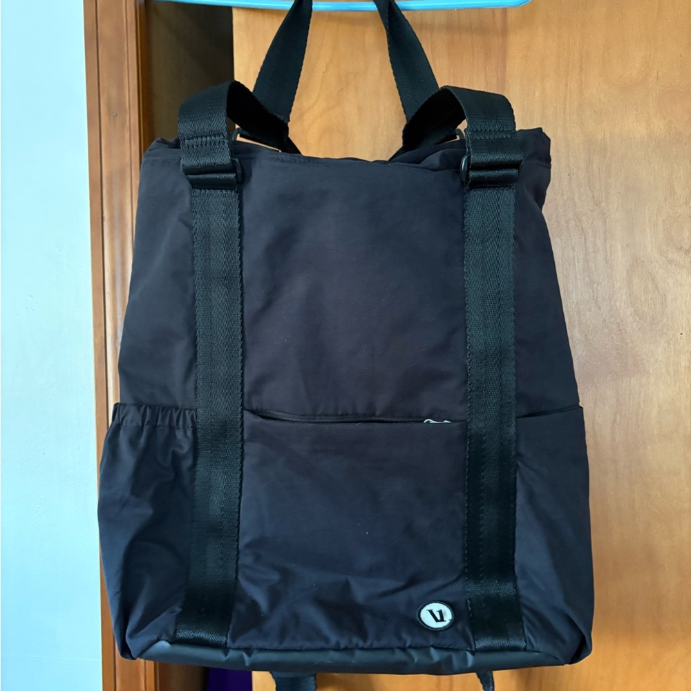 Vuori Black Backpack for Women